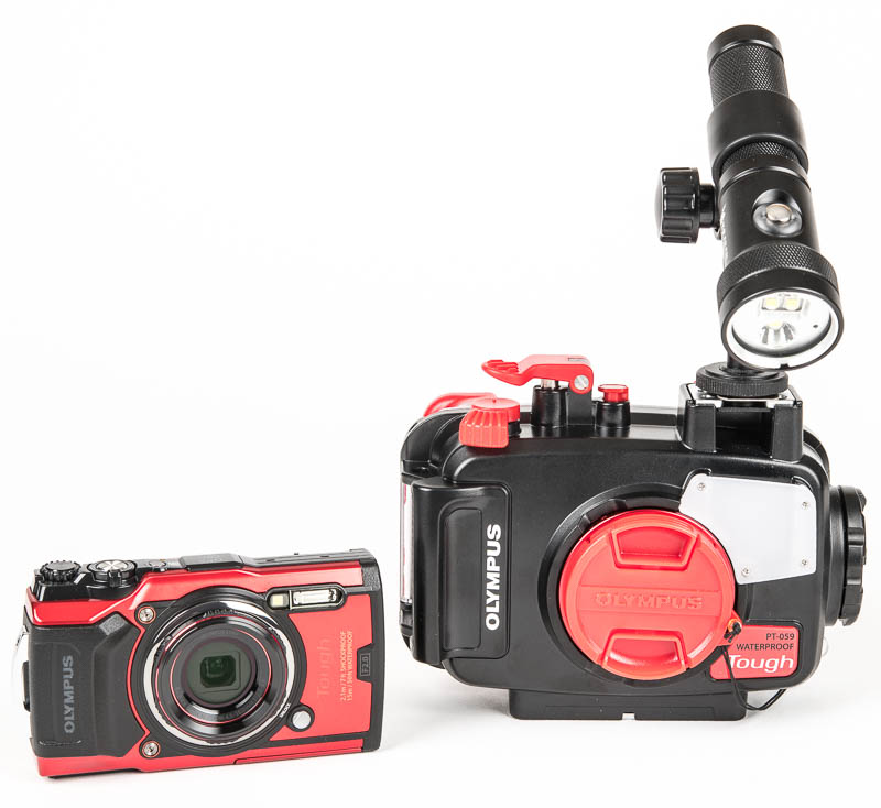 Olympus TG-6 Camera, Housing & Kraken 1500 Light Package