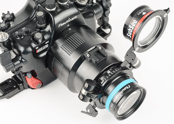SAGA Single Flip Lens Adapter Flip mount Lens holder for M67 67mm Macro Wet Lens 